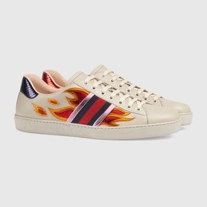 gucci leather ace sneaker size 5 no insoles